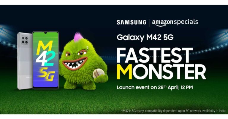 Samsung Galaxy M42 5G confirmed to launch in India on April 28, gets listed on Amazon.com