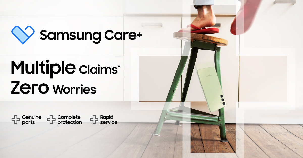 Samsung has upgraded its Samsung Care+ programme in India, more benefits added
