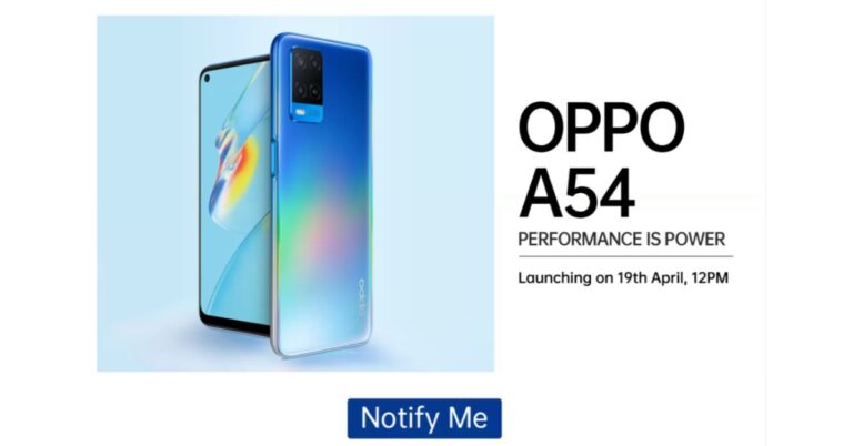 Oppo A54 pricing tipped ahead of the launch in India, Flipkart teases availability