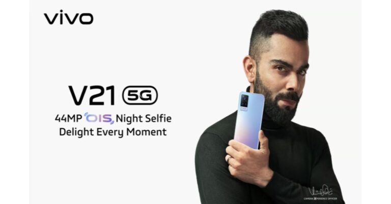 Vivo V21 5G with 44-megapixel selfie camera and triple rear cameras launched in India: Here are all the details
