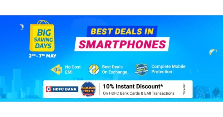 Flipkart Big Saving Days sale: Deals and offers on smartphones to watch out for