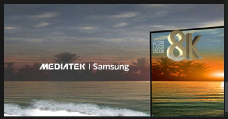 Samsung and MediaTek to design together the world's first 8K QLED TV with Wi-FI 6E support
