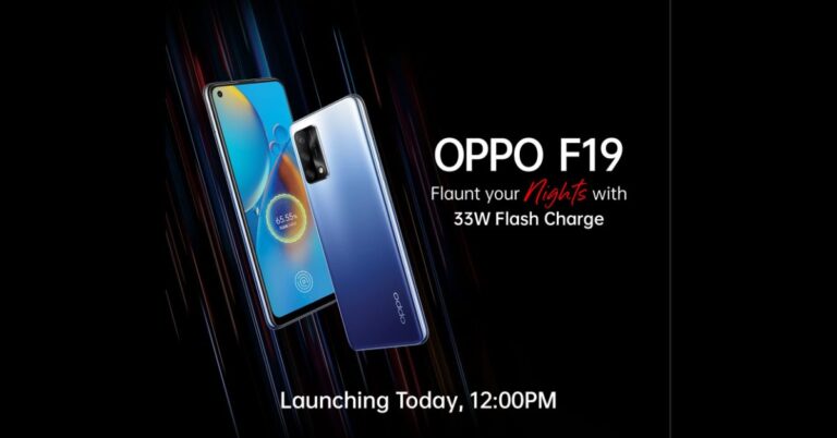 Oppo F19 with 5,000mAh battery will launch today in India: How to watch the Livestream