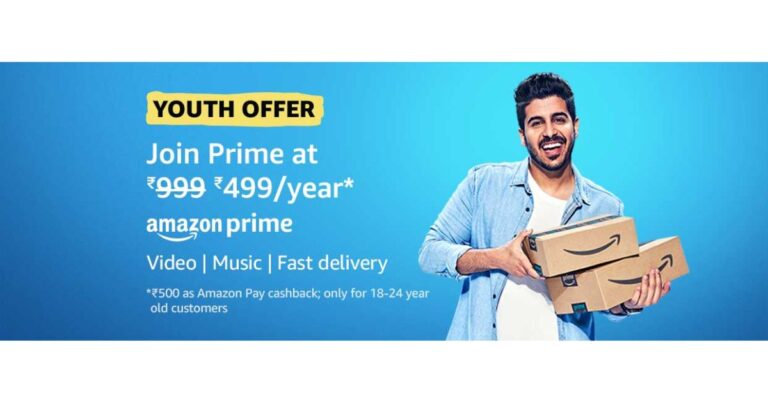 Amazon is now offering a 50 per cent discount on its Prime subscriptions in India: How to avail the Amazon Prime Youth offer