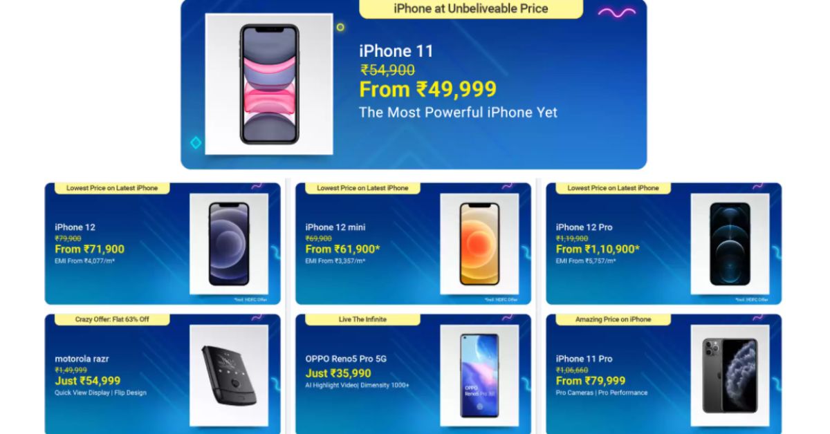 Flipkart Electronics Sale goes live Deals and offers to look out for