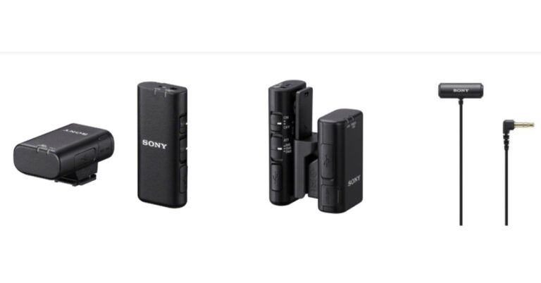 Sony ECM-W2BT wireless microphone and ECM-LV1 compact stereo lavalier microphone launched in India
