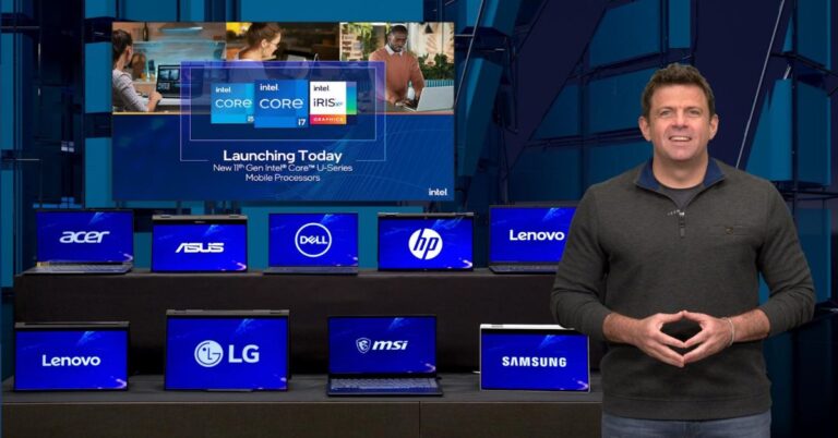 Intel announced 11th Gen Intel Core mobile U-series processors and 5G M.2 modem for laptops at Computex 2021