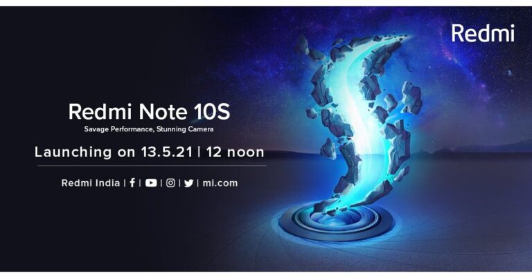Redmi Note 10S to officially launch in India on May 13, Xiaomi confirms