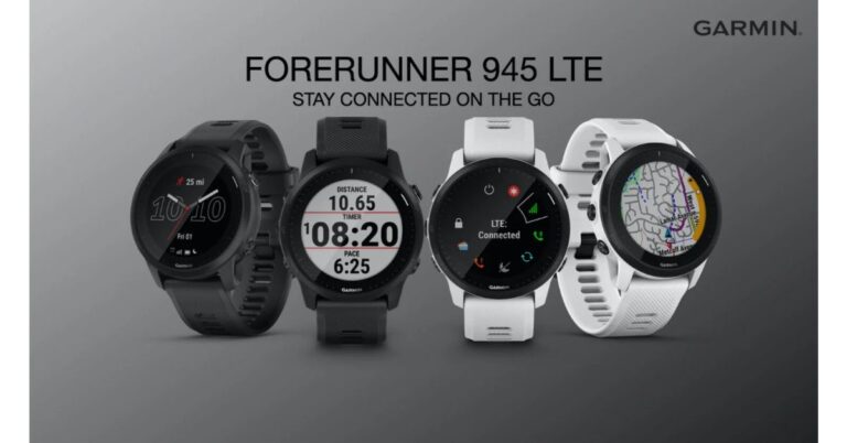 Garmin Forerunner 945 LTE and Garmin Forerunner 55 with in-built GPS launched