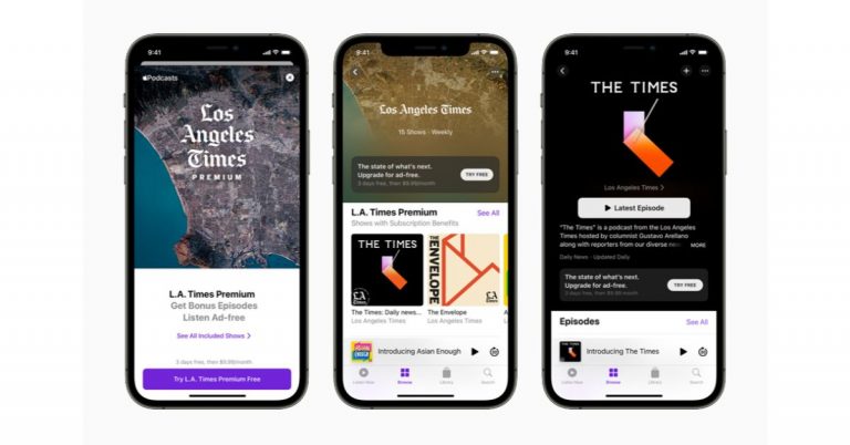 Apple Podcasts Subscriptions and channels are now live across the globe