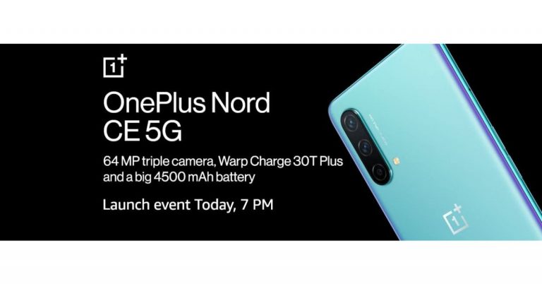 OnePlus Nord CE 5G set to launch in India today: How to watch the live stream