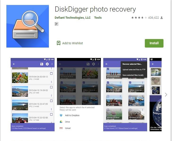 Restore images