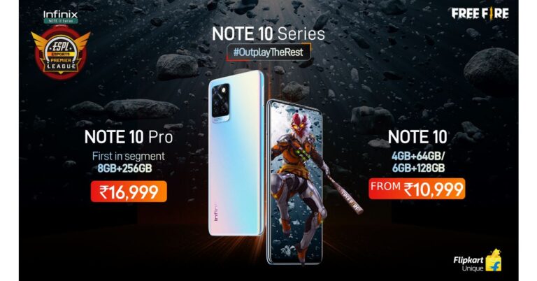 Infinix Note 10 Series with 90Hz display and 5,000mAh battery launched in India
