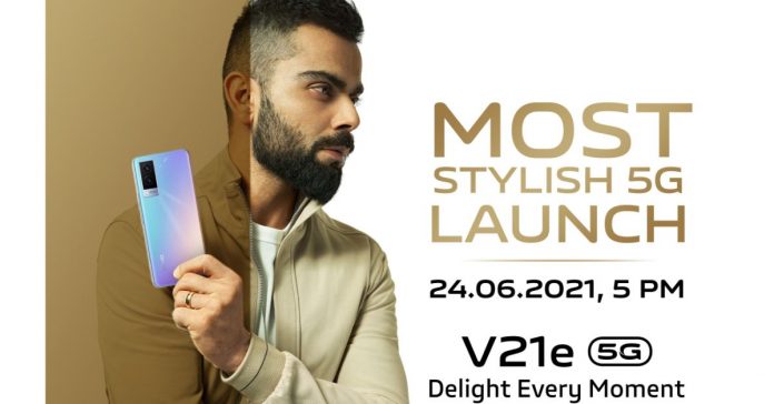 Vivo V21e launch date revealed, launch set for June 24