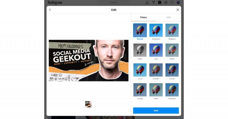 Instagram now allows users to post photos and videos via PC, testing goes live