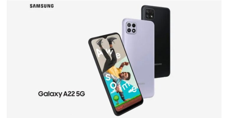Samsung Galaxy A22 5G and Samsung Galaxy A22 4G launched