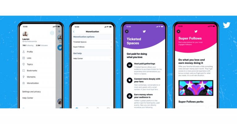 Now you can be the first to try Ticketed Spaces and Super Follows with your audience, Twitter opens applications