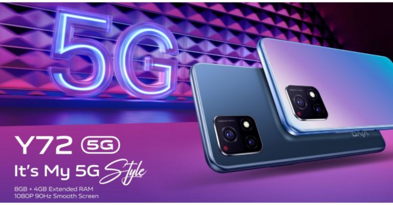 Vivo Y72 5G with Qualcomm Snapdragon 480 SoC launched in India