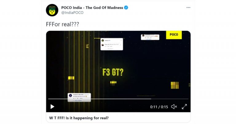 Poco F3 GT India launch teased once again as Q3 arrives