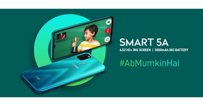 Infinix Smart 5A smartphone with 5,000mAh battery launched in India: Price and Specifications