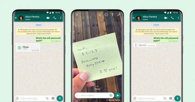 WhatsApp View Once feature now being rolled out to Android and iOS user
