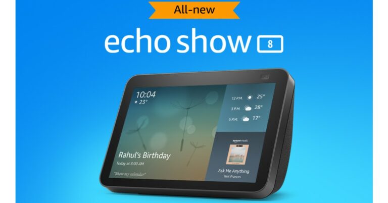 Amazon Introduces Upgraded Echo Show 8 (2nd Gen)