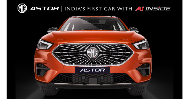 MG Astor to be India’s first car to feature an AI assistant and Autonomous Level 2 technology