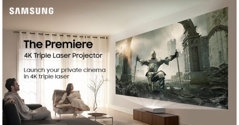 Samsung launched The Premiere’ 4K Ultra Short Throw Laser Projector in India
