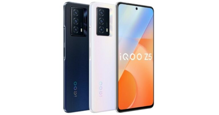 iQoo Z5 5G with 120Hz display and Snapdragon 778G launched