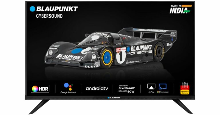 Price cut announced by Blaupunkt on 32-inch and 42-inch Cybersound series Android TVs