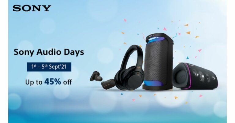 Sony Audio Days 2021 Sale: Sony India is offering huge discounts on select audio products
