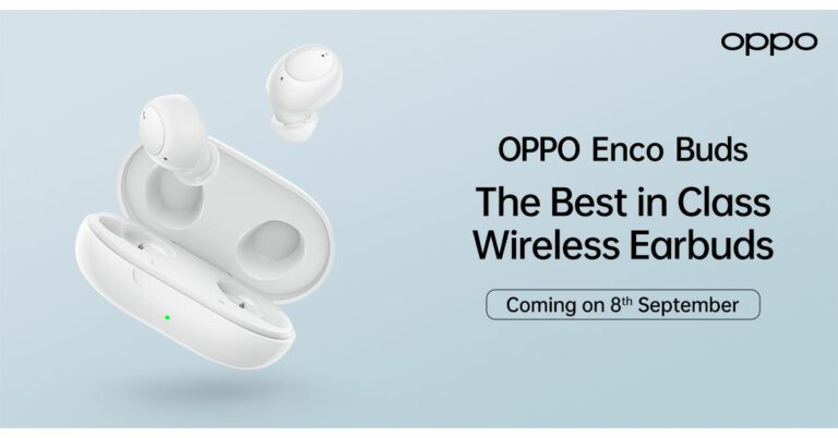 Oppo Enco Buds TWS earphones confirmed to launch in India on September 8
