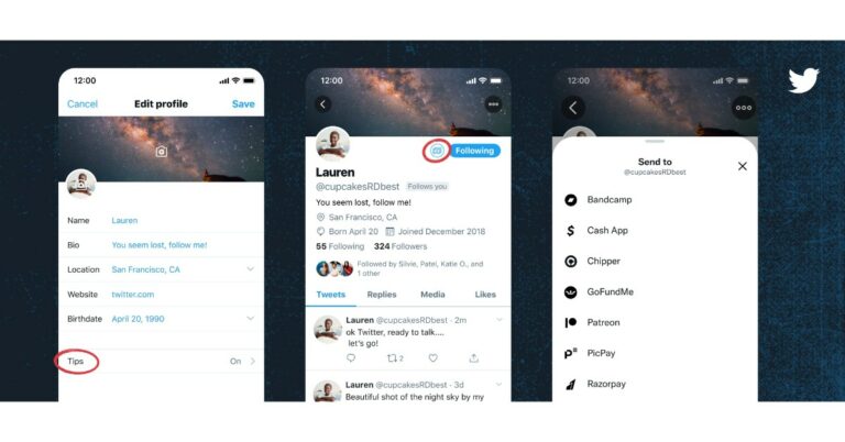Twitter adds Bitcoin support to Tips, now allows Spaces users to record and replay audio conversations