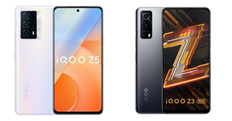 Comparison: iQoo Z5 vs iQoo Z3