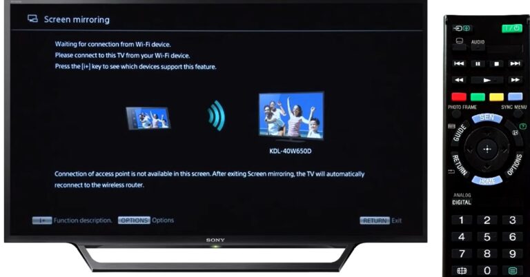 Screen mirroring