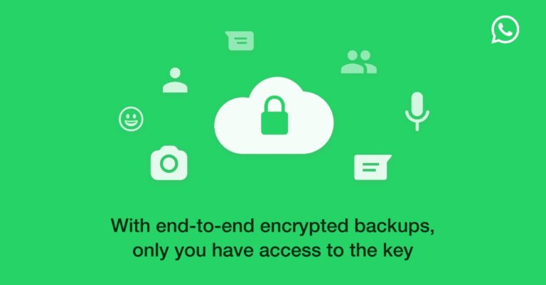 WhatsApp adds end-to-end encryption for Android Cloud backups