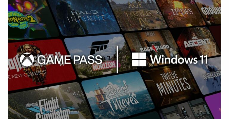 Windows 11 promises access to over 100 high-quality PC games to play with Xbox Game Pass for PC