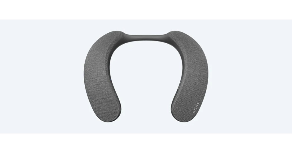 Sony SRS-NS7 - Neckband speaker wireless, Microfono integrato, leggero e confortevole, Dolby Atmos®, suono immersivo