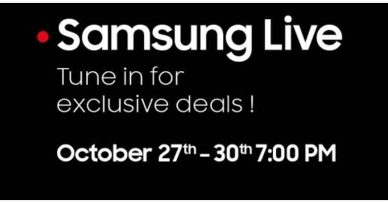 Samsung Live Shopping offer begins tomorrow on Samsung.com