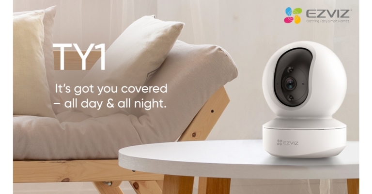 EZVIZ TY1 Smart camera with 360-degree visual coverage launched in India