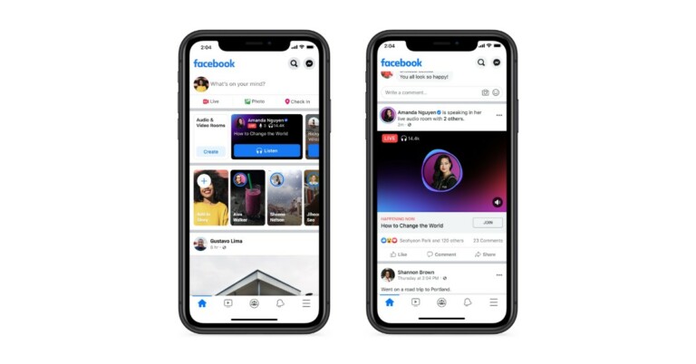 Facebook Live Audio Rooms now rolling out globally for public figures, creators and groups