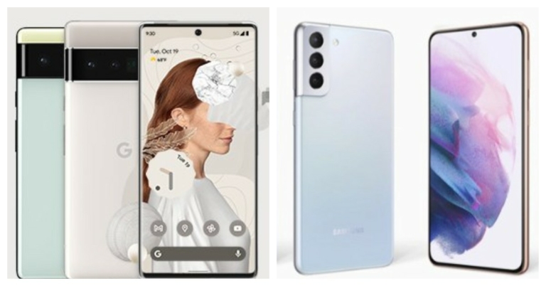 Comparison: Google Pixel 6 Pro VS Samsung Galaxy S21 Ultra
