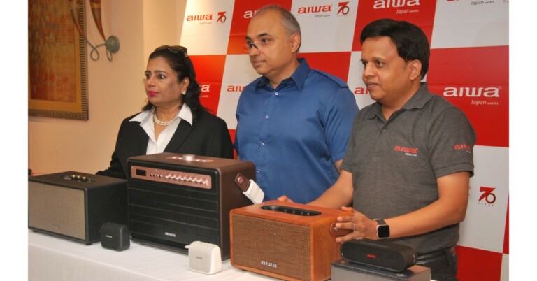 AIWA announced its new range of Hi-Fi speakers in India