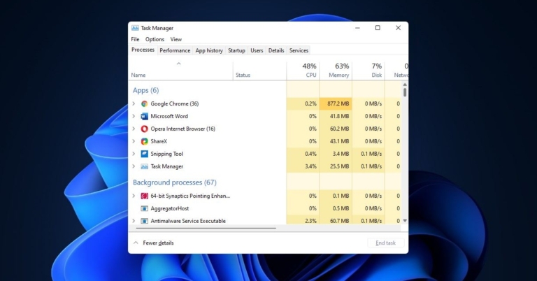 How to open Task Manager in Windows 11_ Here are 5 best and fastest ways with shortcuts