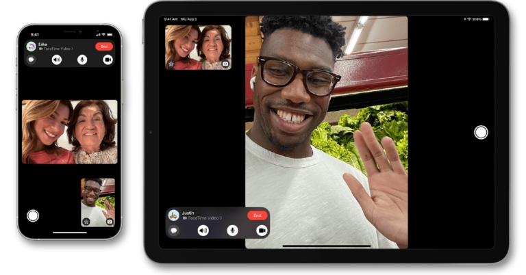 How to screen share during Facetime in Apple iOS 15_