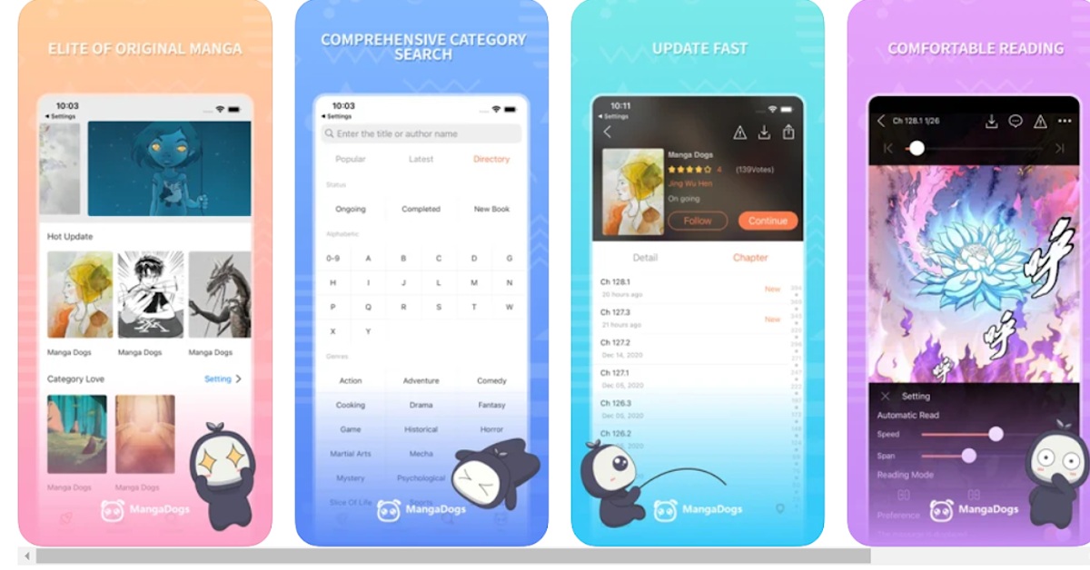 Top 17 Manga apps on iOS and Android (2021)