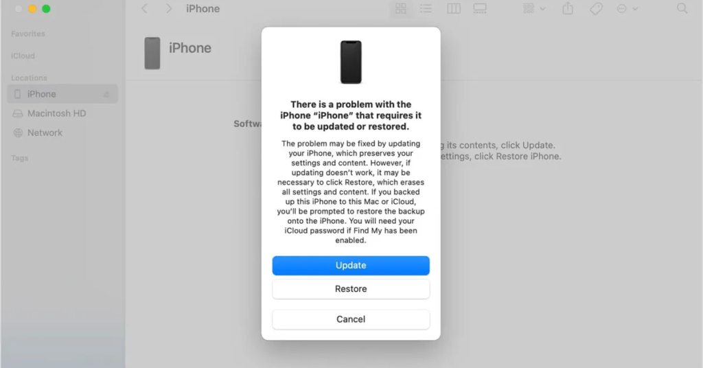 6 methods to fix Apple logo shows and phone shuts down, does not start