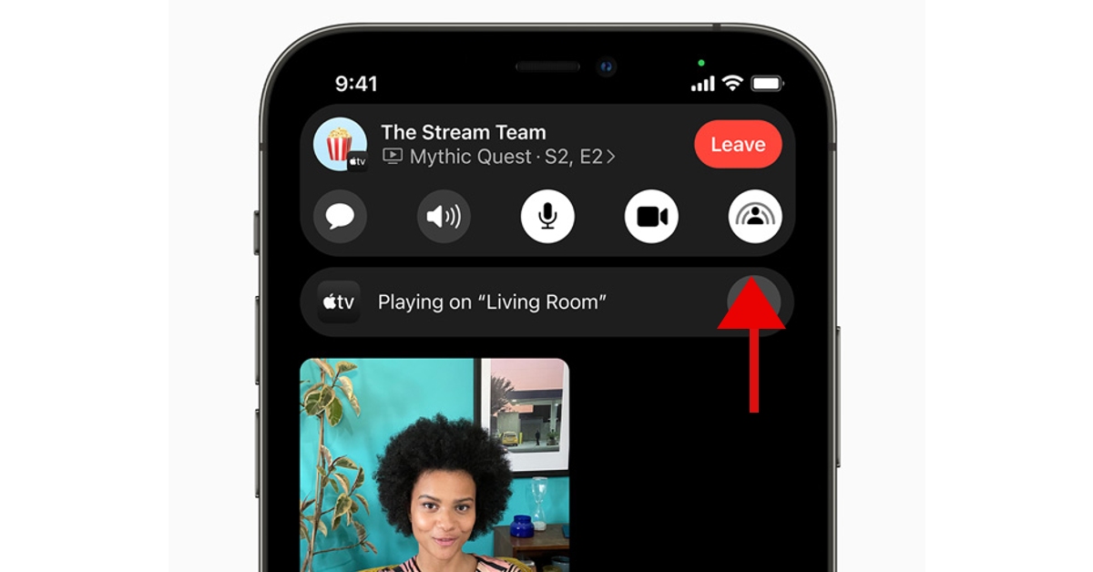 How to screen share during Facetime in Apple iOS 15?