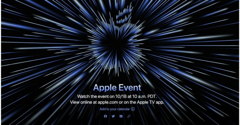 Apple announced an "Unleashed" event for October 18, new MacBook Pros and AirPods likely to debut