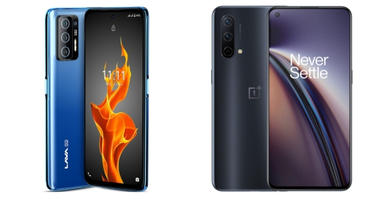 Comparison: Lava Agni 5G vs OnePlus Nord CE 5G